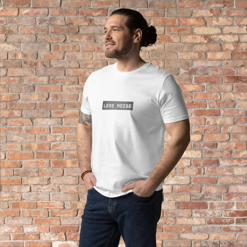 Organic cotton T-shirt - less noise