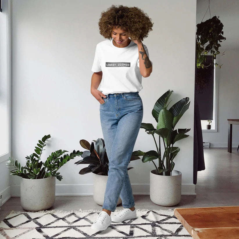 Organic cotton T-shirt - lowkey iconic