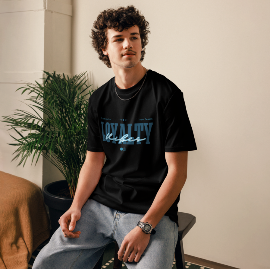 Bio-Baumwoll-T-Shirt - Loyalty Vibes (Unisex)